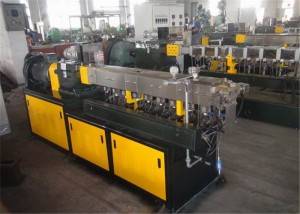 Twin Screw Extruder Water Ring Pelletizer For Caco3 Masterbatch  Manufacturing