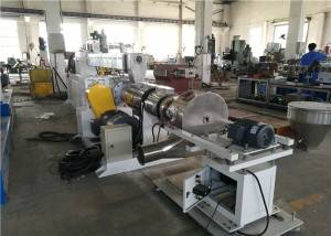 High Efficiency Two Stage Extruder Machine For PVC Cable 71mm/180mm Screw Diameter