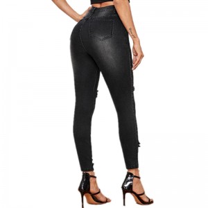 High Waisted Casual Skinny Lady Jeans