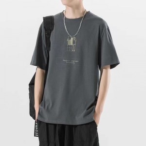 Fashion street casual men’s T-shirt new men’s short sleeve