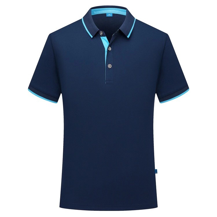 The new short-sleeved summer POLO shirt with lapel is breathable and comfortable Featured Image