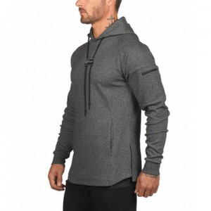 Sports casual hooded sweater men’s cotton brothers fitness top sweater