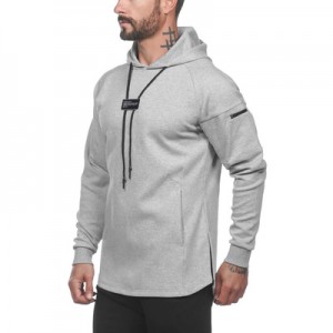 Sports casual hooded sweater men’s cotton brothers fitness top sweater