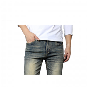 Men’s straight-leg jeans high-quality new men’s casual jeans