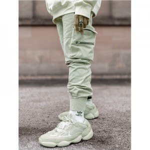 Street fashion leggings men’s three-color overalls loose style