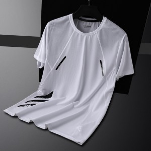 Men’s Short Sleeve Round Neck T-Shirt Sports Top