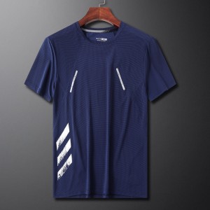 Men’s Short Sleeve Round Neck T-Shirt Sports Top