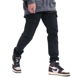 Factory making China 2022 Fashion Men′s Explosion Ripped Jeans