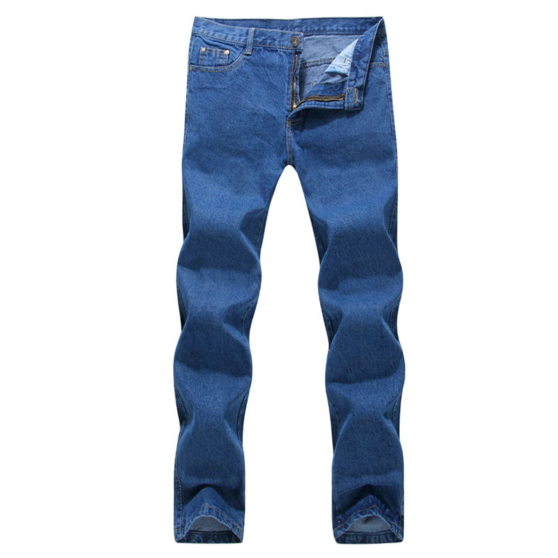 Factory directly Mens Custom Denim Jeans - Chinese factories are selling like hot cakes large size embroider wearproof wash blue men’s jeans – Yulin