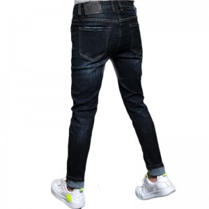 2022 New Factory sells loose comfortable blue men’s jeans