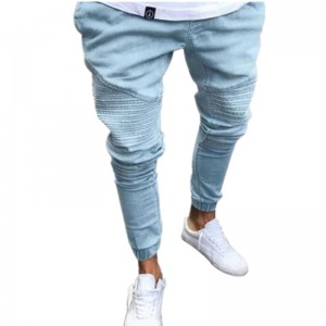 Good Wholesale Vendors China New Fashion Design Cotton Trousers Superior Customized High Quality High Waist Business Casual Men Denim Jeans