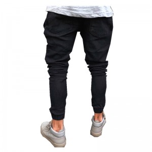 Wholesale Dealers of China Modern Style Super Bleach Wash Distressed Ripped Skinny Jeans for Women Custom