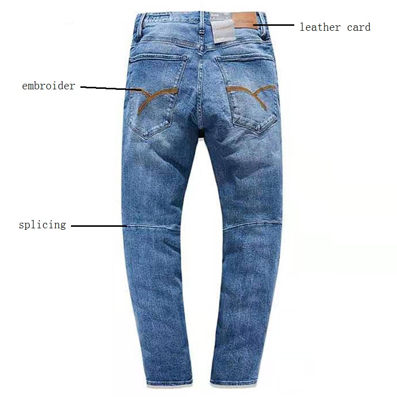 Good Wholesale Vendors  Baggy Denim Jeans - Fashion Embroidered Men’s Jeans  High Quality Popular Men Pants – Yulin