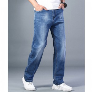 Factory Free sample China Casual Wear Graffiti Printing Women Fashion Pants Denim Jeans