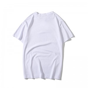 Summer Cotton Quick-Drying Short Sleeve Monogrammed Men’s T-shirt