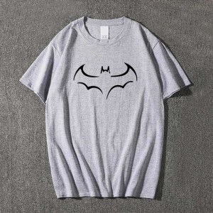 Comfortable bat print short sleeve Men’s T-shirt