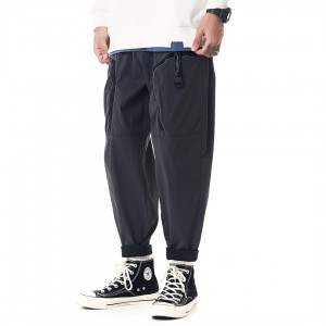 Men’s cagro pant three-dimensional zipper big pockets outdoor three-proof functional cagro pant