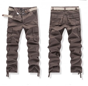 Factory direct sales men’s overalls sports casual loose large size wear-resistant men’s trousers