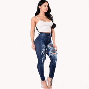 Fashion Casual Women’s Jeans High Quality Ripped Skinny Jeans Skinny Jeans
