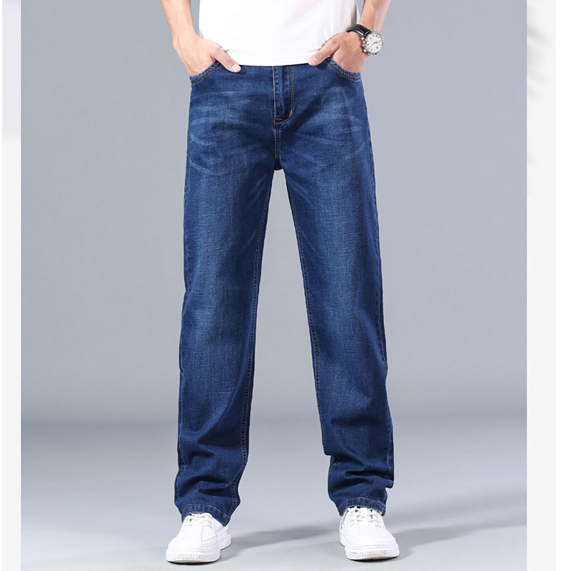 2021 China New Design Vintage Wash Jeans Mens - Simple Wear-resistant Zipper Fly Back Pocket Embroidered Plus Size Jeans Men – Yulin
