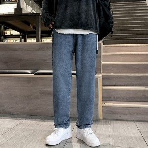 New Fall 2022 tube long jeans Men’s straight slacks Stylish casual men’s jeans
