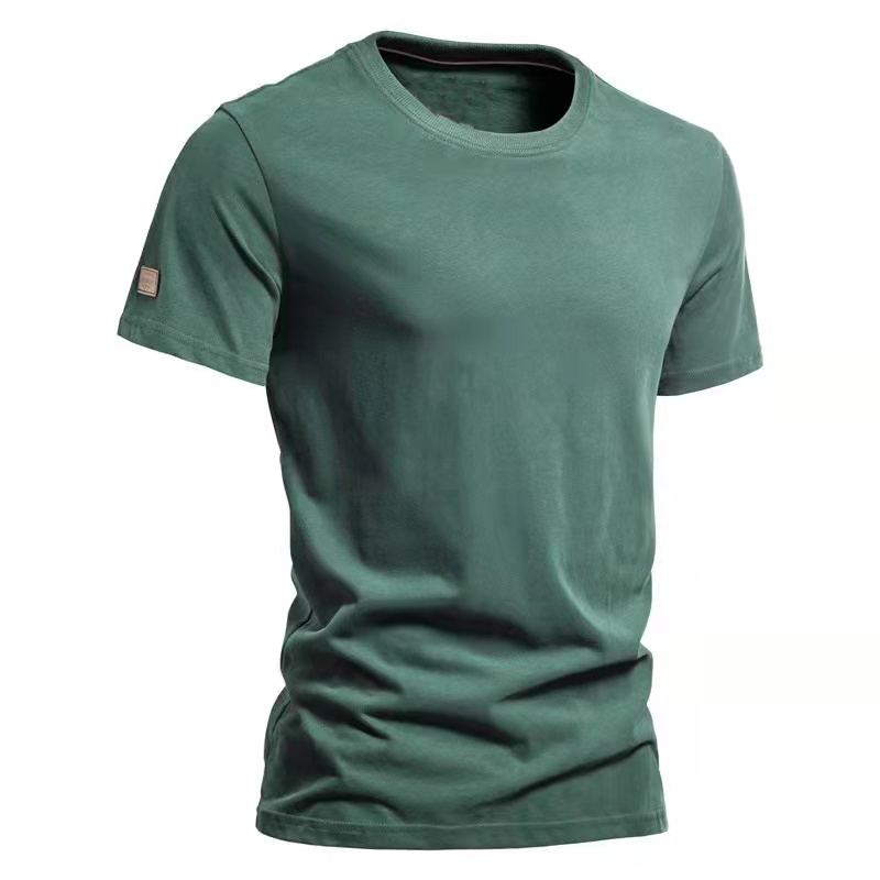 2021 wholesale price Straight - Fashion Mens Quality Short sleeve O Neck Blank Slim Casual Mens T shirt – Yulin