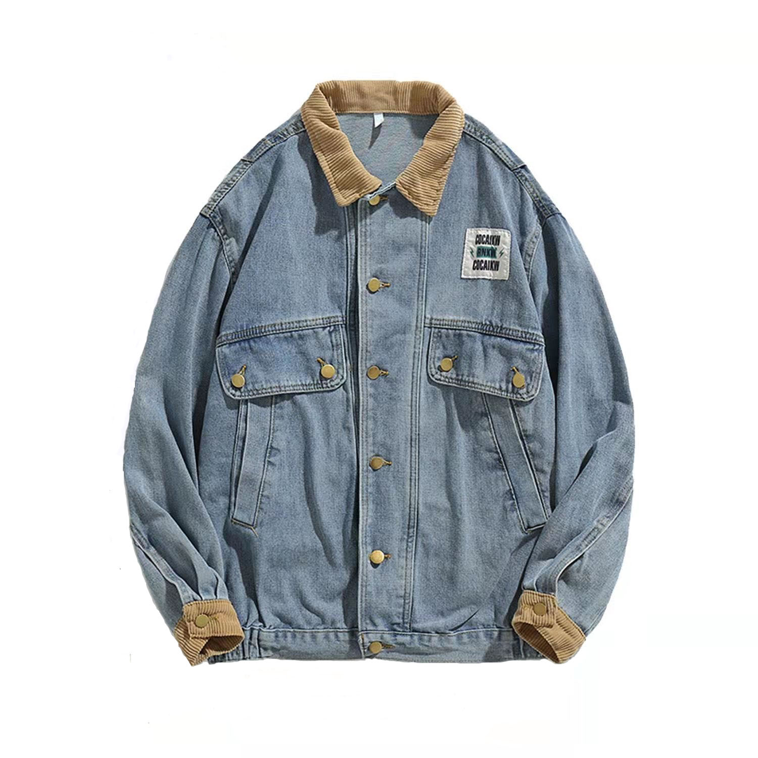 New product men’s denim jacket