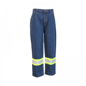 Hot Selling Custom Work Tough Enough Jeans For Men 100% Cotton Blue Denim Men Carpenter Jeans
