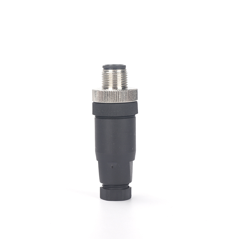 M12 male field wireable connector 
