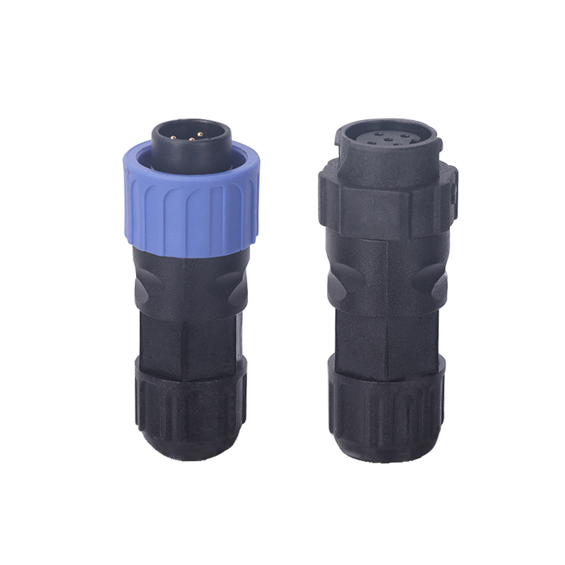 M16 Series 2 3 4 5 Poles Assembly Type Female/Male New Energy Li-ion Electric Vehicle IP67 Waterproof Connector