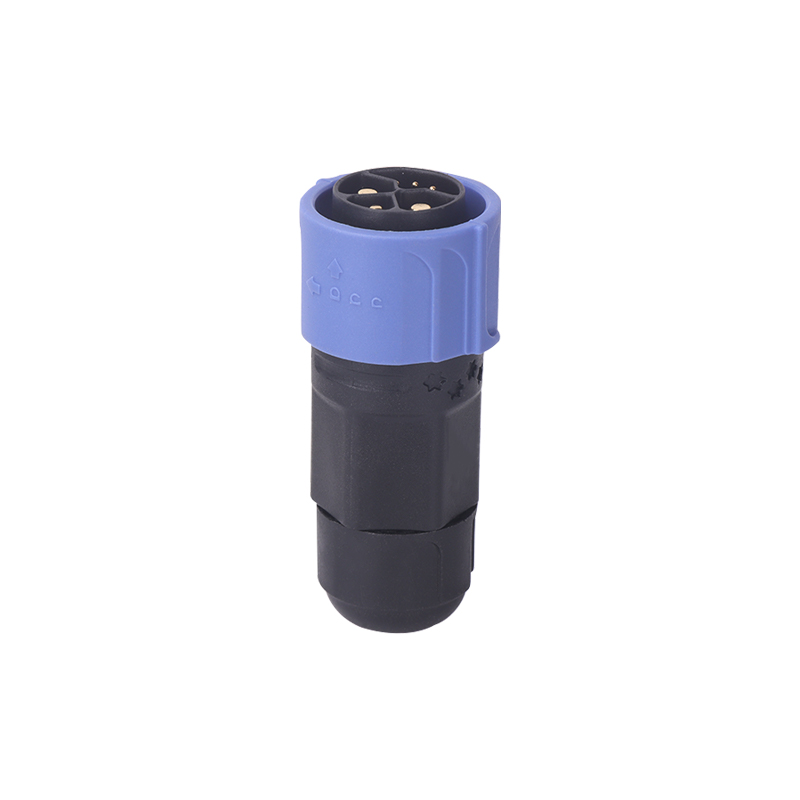 Yilink M25 Male Plug with socket push-locking 50Amp IP67 waterproof connectors for lithium battery discharge and charge