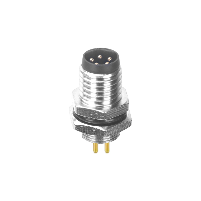 m8 male panel mount connector 