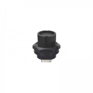 Micro USB panel mount type 2.0 3.0 female and male waterproof IP67 overmold extension cable industrial connector
