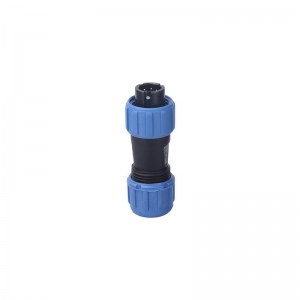 SP1110 ຊາຍ 2Pin 3Pin 4Pin 5Pin Plastic Industrial Waterproof Electrical SP Cable Connector