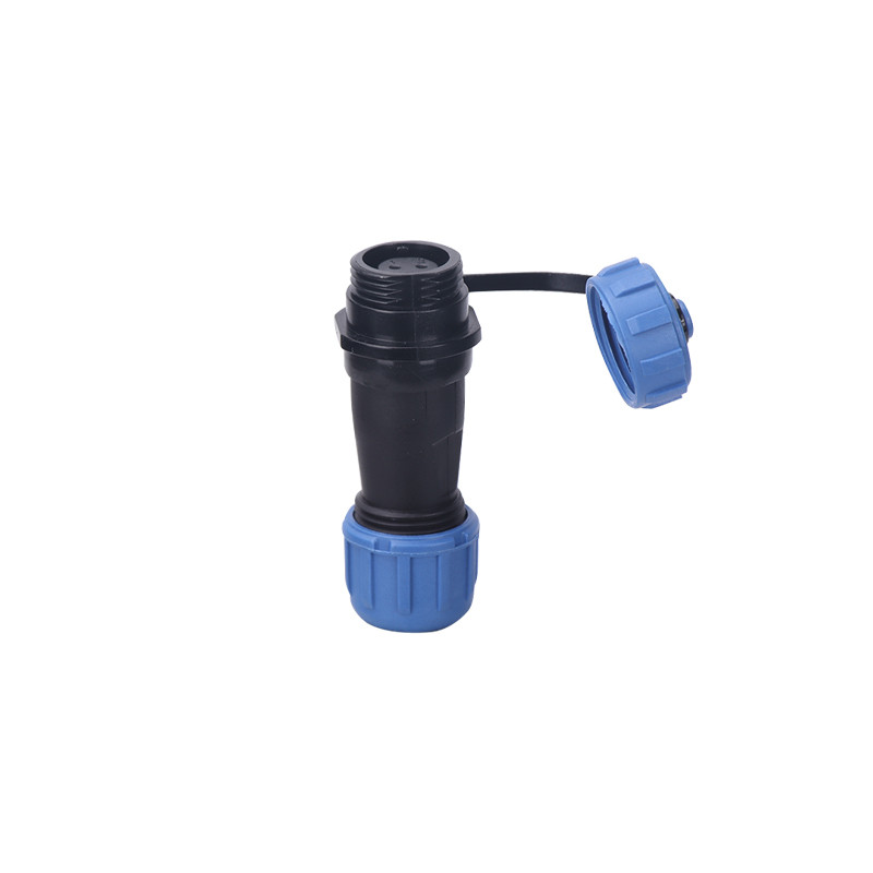 SP1111 Female 2Pin 3Pin 4Pin 5Pin Plastic Industrial Waterproof Electrical SP Connector With Cap-01 (1)