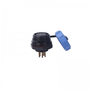 SP1712 ເພດຍິງ 2 3 4 5 7 9 10Pin Plastic Industrial Waterproof Connector Electrical Connector With Cap