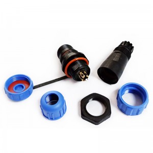 SP2911 Αρσενικό 2 3 4 7 8 9 10 12 16 17 20 24 26Pin Plastic Industrial Waterproof Electrical Assembly Connector