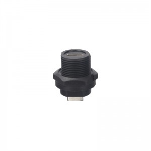 Type-C IP67 母/公插座转 USB 2.0 3.0 螺纹和卡口耦合工业防水连接器