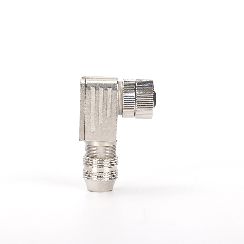 m12 female metal assembly connector 