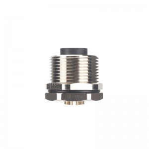 7/8 inch Mini-change connector solder type female panel mount rear fastened circular connector