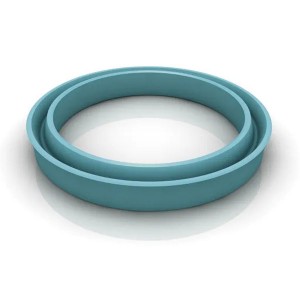 Rod seals U-Ring FBA are strong abrasion resistant lip seals