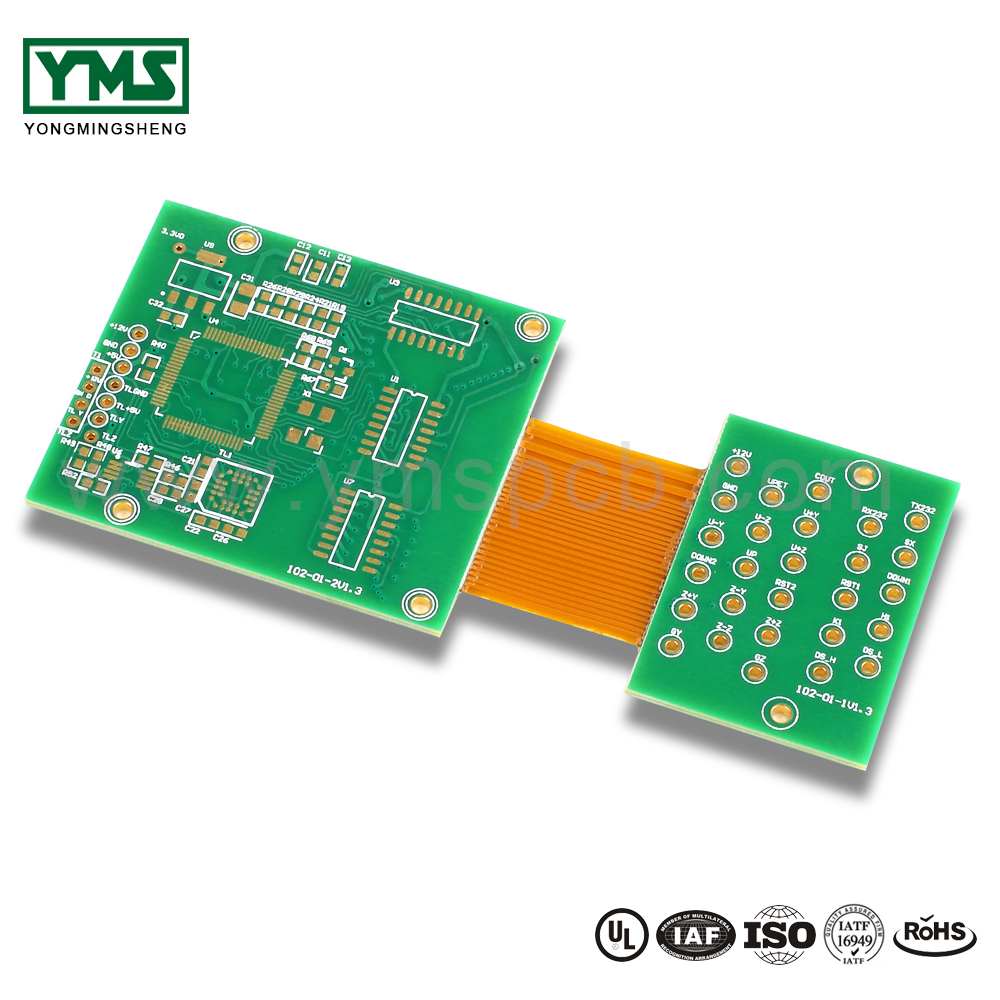 Bottom price 25mm Thick Ceramic Fiber Board - Green Soldermask flex-rigid Board | YMS PCB – Yongmingsheng