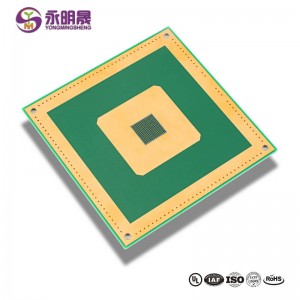 Placa PCB de cobre groso de 10 capas (4 oz) de alta tg placa de corpo duro de ouro duro (BGA) |  PCB YMS