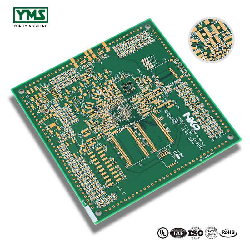 OEM Manufacturer Solder Mask Pcb - OEM/ODM Supplier 4 Layer Mix Laminate Ro4003c+fr4 Tg Pcb Circuit Board – Yongmingsheng