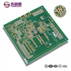 10 Layer High Tg Hard Gold HDI Board | YMS PCB