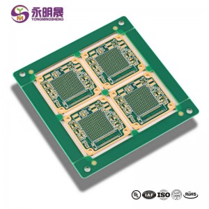 Edge Plating PCB 10 Layer Board ertz plaka PCB|  YMS PCB