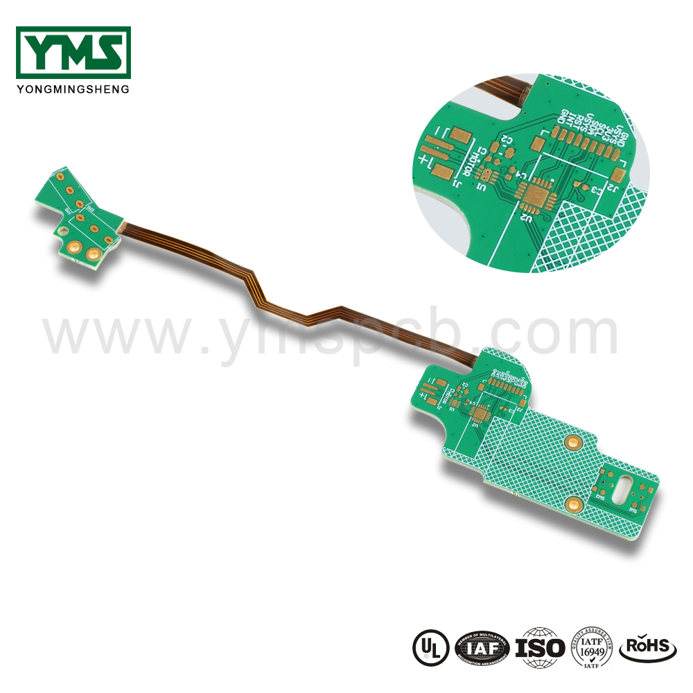 China Cheap price Metal Core Pcb Sample Prototype - Immersion Gold, Green Soldermask flex-rigid Board – Yongmingsheng