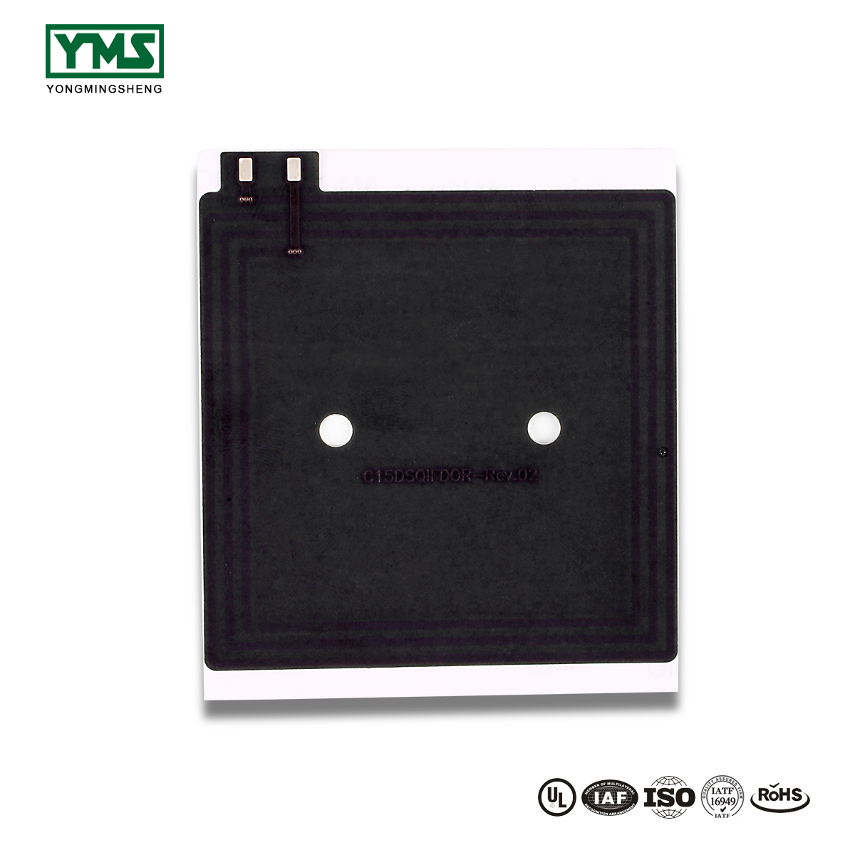 OEM/ODM Supplier Huge Size Pcb,Big Size Pcb - 1Layer Black solder mask Flexible Board | YMSPCB – Yongmingsheng
