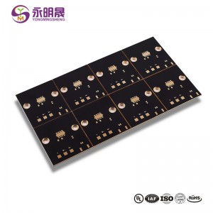 Teras berpakaian logam teras PCB Thermoelectric Copper base Board Countersink Hole |  YMSPCB