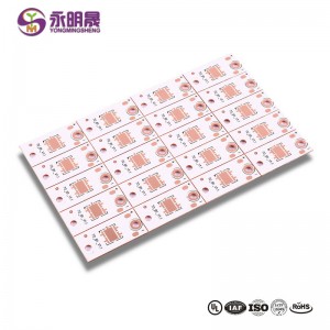 Factory Supply Round aluminum led metal core pcb circuits board